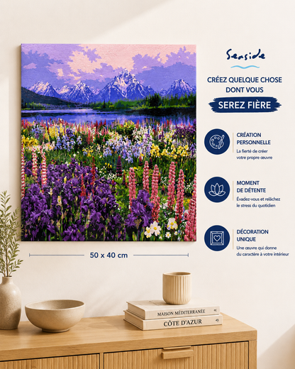 Prairie en Fleurs — Peinture par numéros